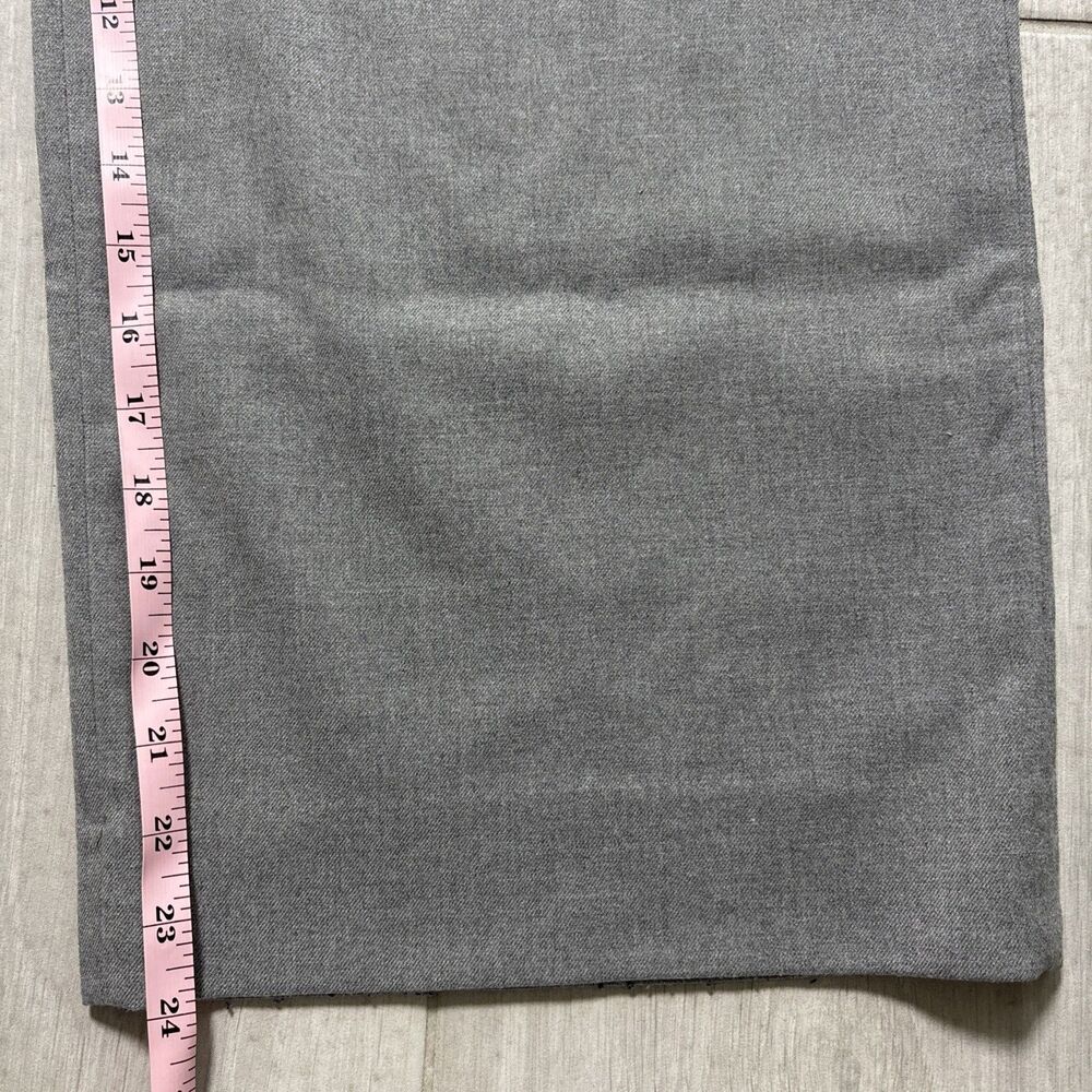 Banana Republic Gray Wide Leg Belted Culotte Pants Size 0 Minimalist Chic - Picture 12 of 12